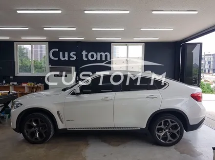 송탄랩핑 BMW X6 전체랩핑 3M사틴블랙(반무광)시공 / 평택, 안성, 천안