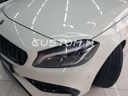 송탄랩핑 벤츠A45 AMG 라이트필름 시공으로 톤 다운 / 평택, 안성, 천안