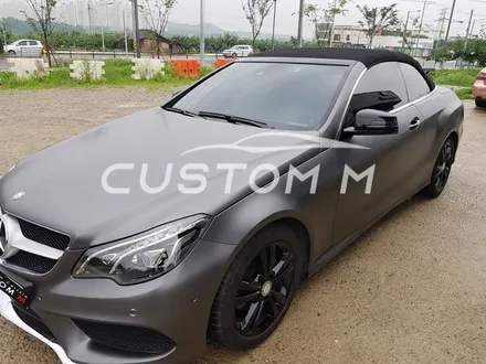 안성랩핑 벤츠E클래스 카브리올레 전체랩핑 멋지다 / 평택, 안성, 천안