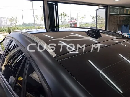 송탄랩핑 BMW X6 전체랩핑 3M사틴블랙(반무광)시공 / 평택, 안성, 천안