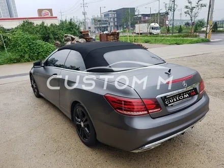 안성랩핑 벤츠E클래스 카브리올레 전체랩핑 멋지다 / 평택, 안성, 천안