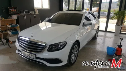 천안랩핑 전문 커스텀엠 : 벤츠E300 루프스킨 왜 할까? / 루프스킨 장점 / 평택 도일동