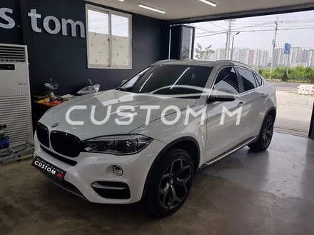 송탄랩핑 BMW X6 전체랩핑 3M사틴블랙(반무광)시공 / 평택, 안성, 천안