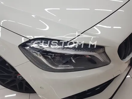 송탄랩핑 벤츠A45 AMG 라이트필름 시공으로 톤 다운 / 평택, 안성, 천안