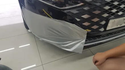 오산랩핑 그랜저 앞범퍼에 포인트 주기! / 평택, 안성, 천안