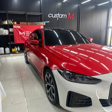 [평택랩핑] BMW I4 사고보험 전체랩핑! 아산/안성/오산/평택 랩핑샵 커스텀엠입니다. / 평택 도일동