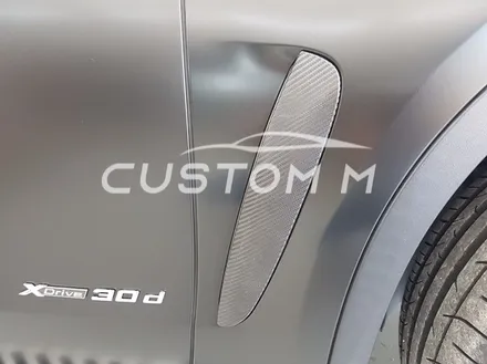 송탄랩핑 BMW X6 전체랩핑 3M사틴블랙(반무광)시공 / 평택, 안성, 천안