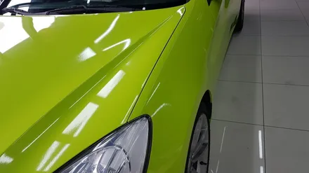 제네시스 쿠페 라임 그린 랩핑!! 평택전체랩핑 / 평택, 안성, 천안