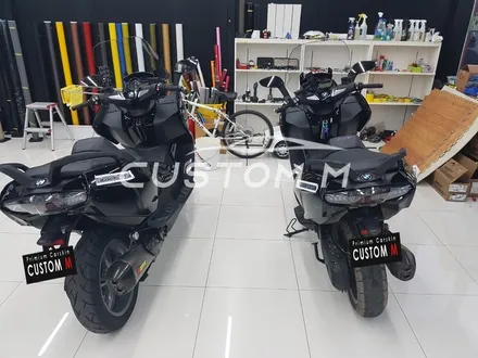 화성랩핑 bmw c650gt 바이크랩핑도 전문 / 평택, 안성, 천안
