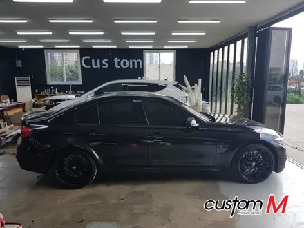 (커스텀엠)(평택안성 크롬전체랩핑) BMW M3 슈퍼카 간지작살 무광블루 크롬 전체랩핑!!! / 평택 도일동