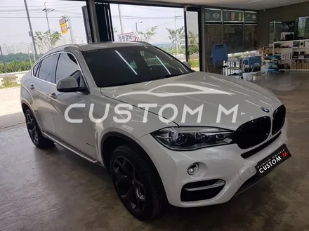 송탄랩핑 BMW X6 전체랩핑 3M사틴블랙(반무광)시공 / 평택, 안성, 천안