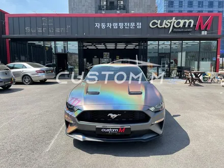 천안 안성 평택 랩핑 머스탱 전체랩핑 랩핑만하는 전문점 커스텀엠에서 퀄리티 있게 시공 받자 / 평택, 안성, 천안