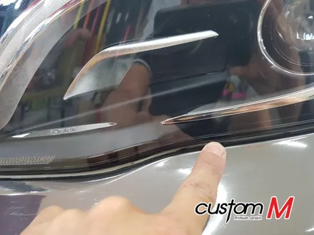 벤츠CLA45AMG 라이트필름으로 더 멋지게 업그레이드! / 평택 도일동