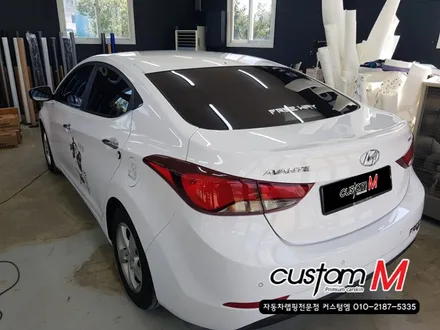 평택안성랩핑) 아반떼MD 루프스킨 깊은 색감의 퀄리티있는 시공으로 더욱 더 완벽해지다! / 평택 도일동