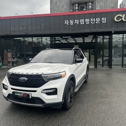 포드 익스플로러 루프스킨 투톤랩핑 평택랩핑샵 커스텀엠 아산랩핑/오산랩핑/평택랩핑/안성랩핑/송탄랩핑 / 평택 도일동