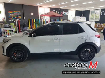스토닉 전체랩핑 전문 커스텀엠 :: 다시 돌아온 사틴다크그레이 아직도 대세!!!! / 평택 도일동