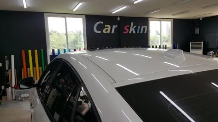 화성랩핑 평택자동차랩핑 전문샵 커스텀엠 : BMW X6 루프스킨 시공으로 멋에 멋을 살리다! / 평택 도일동