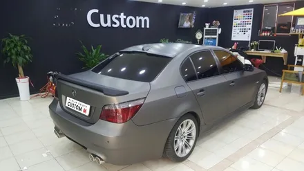 평택카스킨 전문 커스텀엠 : BMW E60 전체랩핑 어디서 해야할까? 3M 공식 인스툴러가 있는 바로여기! / 평택 도일동