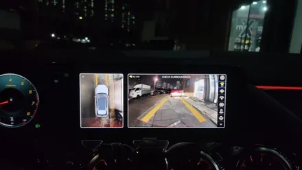 벤츠 GLA 3D 어라운드뷰와 파인뷰 LXQ600 블랙박스 / 수원 영통구 원천동