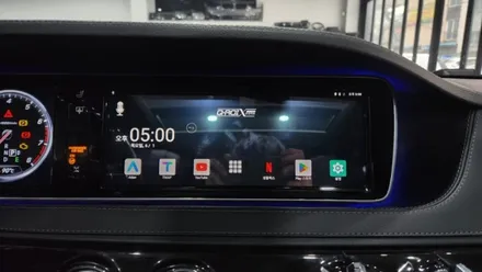 W222 벤츠S클래스 QROI-X 안드로이드셋탑(AUX,리어모니터연동) / 수원 영통구 원천동