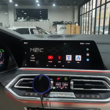 BMW 신형 X7 M2C200A PLUS(리어모니터연동)+다이아몬드SS (PPF)보호 세라믹패키지 / 수원 영통구 원천동