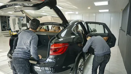 BMW X6 썬팅도 역시 브이쿨~ / 남동구 고잔동