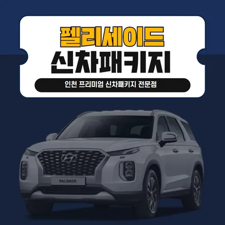 팰리세이드 인천신차패키지 인천레이노썬팅 크로마9 / 남동구 고잔동