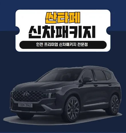 더뉴싼타페 신차검수 신차인수대행서비스 신차패키지 / 남동구 고잔동