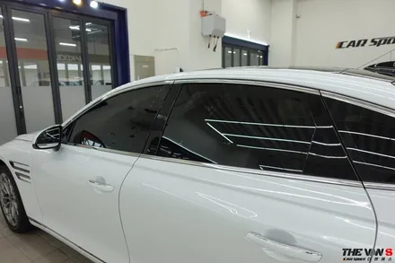 인천 G80신차패키지, 루마버텍스 1100, 900, 아이나비 QXD7000, PPF, 레이노 블라스크 LX904, 유리막 코팅 / 남동구 고잔동