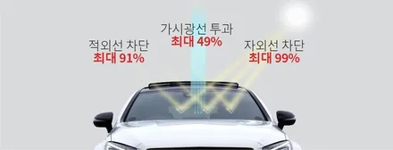 인천브이쿨 구월1호점 더밴에스 메르세데스벤츠 E 클래스 브이쿨 VK 썬팅 시공 / 남동구 고잔동
