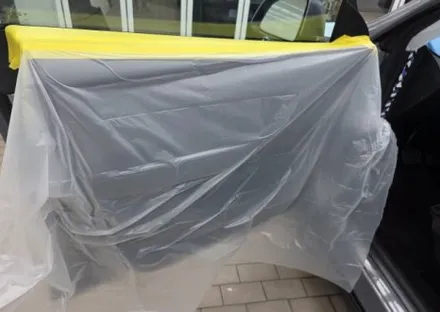 인천 실버 테슬라 모델Y 썬팅 틴팅 생고뱅 파노라마 럭스R로 열차단과 시인성 확보 완료 / 남동구 고잔동