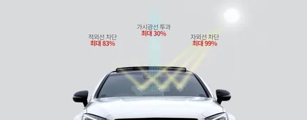 인천 브이쿨 썬팅, 브이쿨 비반사 KB 필름 / 남동구 고잔동