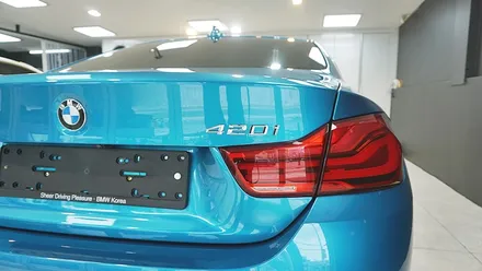 인천썬팅 BMW 420i 브이쿨 NH 틴팅시공기 / 남동구 고잔동