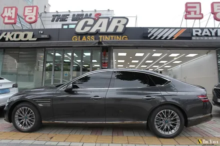 인천 제네시스 G80 신차패키지, 인천 레이노 썬팅, 아이나비 Z5000 PLUS, 브이쿨 골드쉴드 PPF / 남동구 고잔동