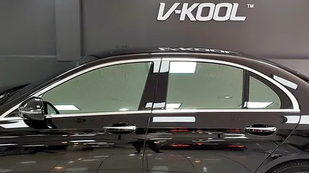 인천브이쿨 구월1호점 더밴에스의 벤츠E300 틴팅시공기 / 남동구 고잔동