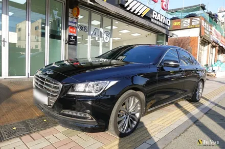 글라스틴트 레이니블루 재시공 / 남동구 고잔동