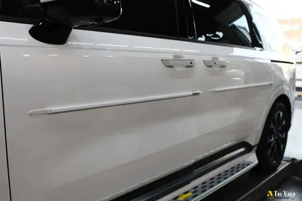 인천신차패키지, 카니발 레인보우 V90, 아이나비QXD5000, GSC사이드스텝, 브이쿨골드쉴드PPF, 가디언도어가드, 코일매트 / 남동구 고잔동