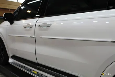 인천신차패키지, 카니발 레인보우 V90, 아이나비QXD5000, GSC사이드스텝, 브이쿨골드쉴드PPF, 가디언도어가드, 코일매트 / 남동구 고잔동