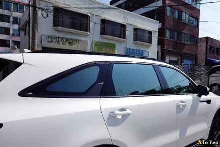 인천 쏘렌토 신차패키지, 글라스틴트 썬셋, 파인뷰 LX5000, 브이쿨 골드쉴드 PPF / 남동구 고잔동