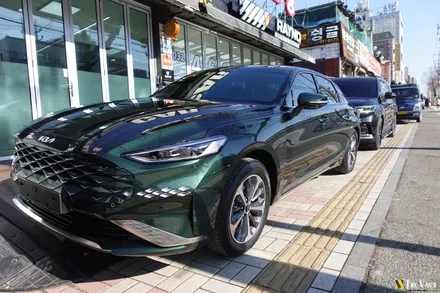 인천 K8 신차패키지, 글라스틴트 썬셋, 파인뷰 LX7000 / 남동구 고잔동
