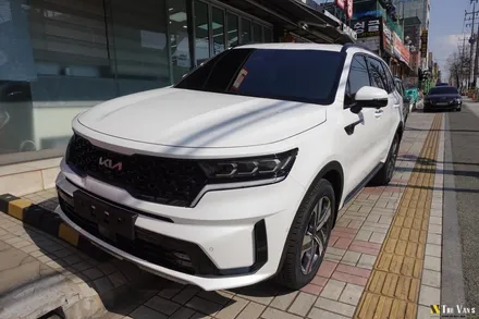 인천 쏘렌토 신차패키지, 글라스틴트 썬셋, 파인뷰 LX7000, 만도 V3 애프터블로우 / 남동구 고잔동
