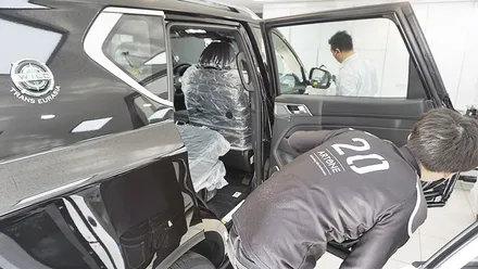 인천신차검수 렉스턴G4 신차패키지 시공 / 남동구 고잔동