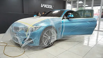 인천썬팅 BMW 420i 브이쿨 NH 틴팅시공기 / 남동구 고잔동