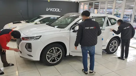 인천브이쿨 구월1호점 더밴에스의 싼타페TM 인스퍼레이션 신차패키지 / 남동구 고잔동