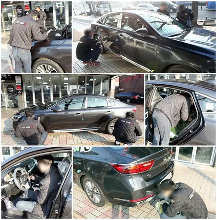 인천썬팅 브이쿨 구월1호점 더밴에스 올 뉴 K7 신차패키지 시공 / 남동구 고잔동