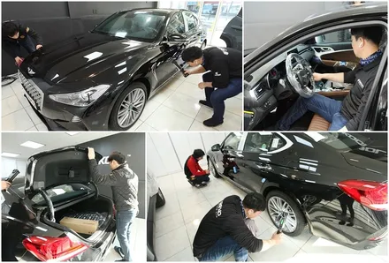 인천썬팅, 레이노구월점 더밴에스 제네시스G70 신차패키지 / 남동구 고잔동
