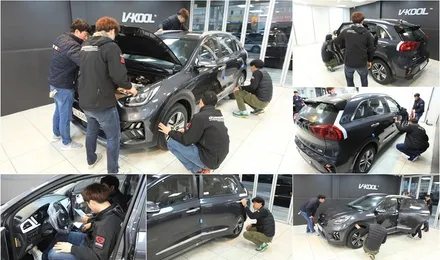 [신차패키지]더 뉴 니로 하이브리드, 브이쿨썬팅으로 열차단은 물론 드레스업 효과까지~! by 인천썬팅 전문 더밴에스 / 남동구 고잔동