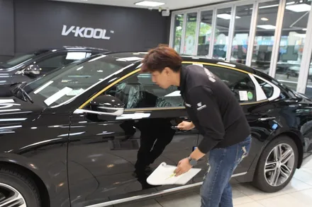 [썬팅]긴 역사를 자랑하는 그랜저, 브이쿨 K 필름으로 외관도 멋지고 프라이버시도 확실하게 보장 / 남동구 고잔동