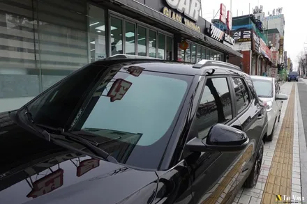 인천 트레일블레이저 신차패키지, 글라스틴트 썬셋, 아이나비 Z7000, 신차 유리막 코팅, 레이노 블라스크 LX904 / 남동구 고잔동