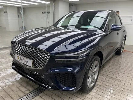 제네시스 GV70 카프리블루 모델 블루가죽시트 코팅 / 남동구 고잔동